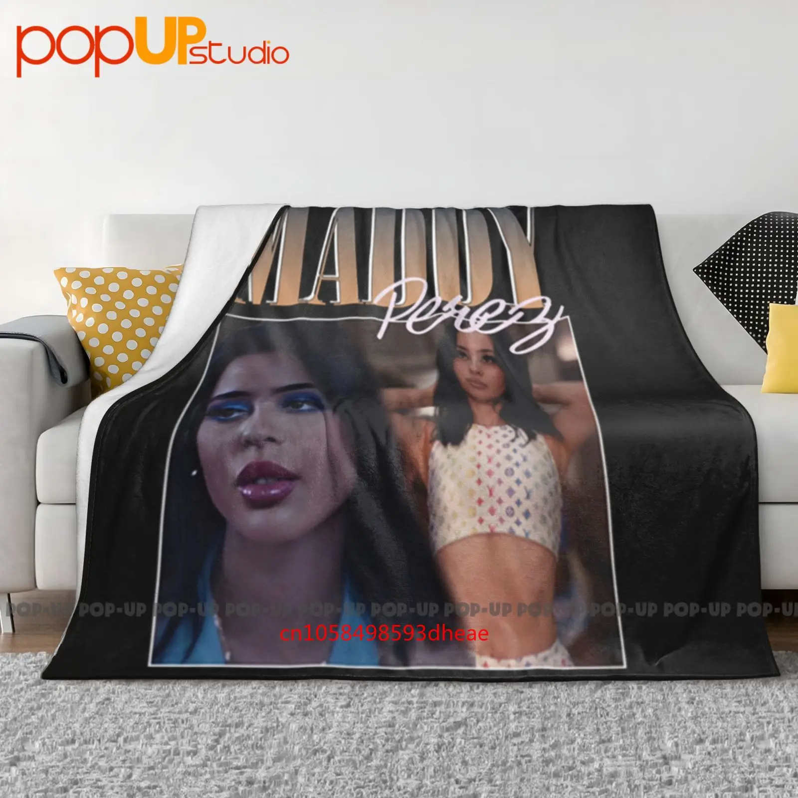 Alexa Demie Maddy Perez Euphoria Rap Hip Hop couverture Ultra-douce couette hiver housse de canapé couvre-lit