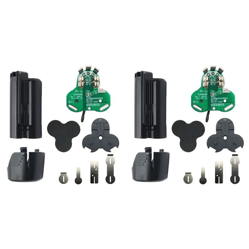 ABRS-2X BAT411 リチウム電池プラスチックケースボックス PCB 充電保護回路基板 10.8V 12V BAT412A BAT413A