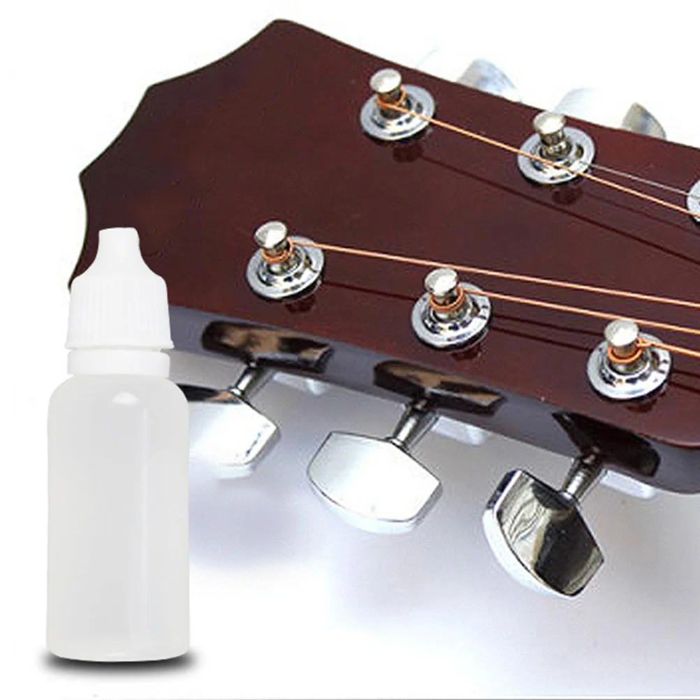 

4 Pcs Guitar Lubricants Lubricating Oil Capo White Plastic Clarinet Maintenance
