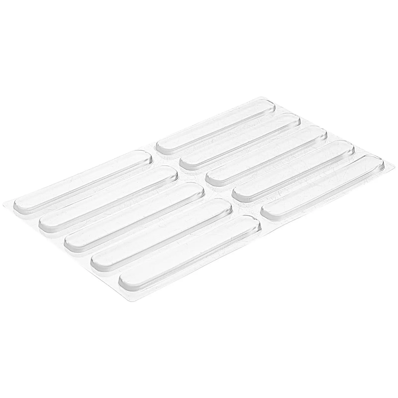 2Sheets Clear Silicone Door Handle Wall Shield Mute Sound Door Knob Protector Damage Proof Self-Adhesive Doorknob Wall Protector