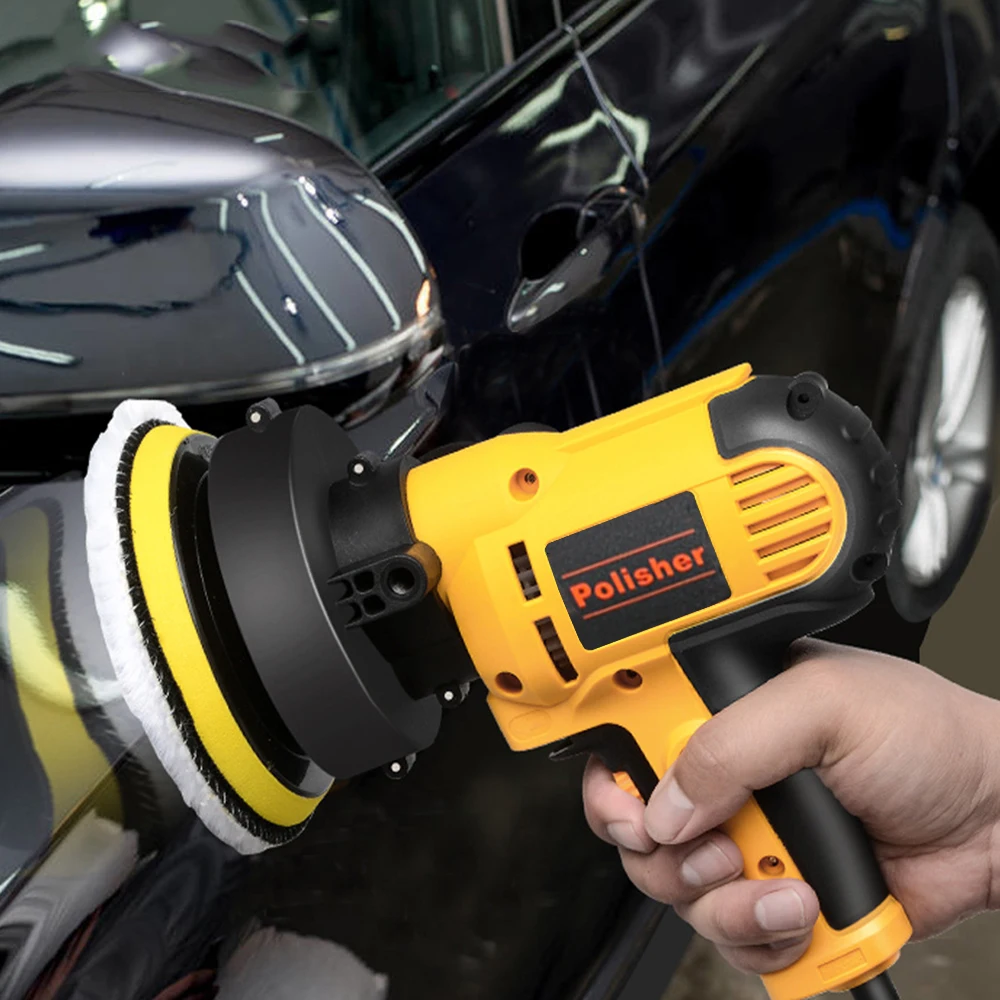 

EU UK US AU Plug Polishing Machine Car beauty Waxing Sealing Glaze Machine Polishing Hand-held Electric Sander Steam Tool
