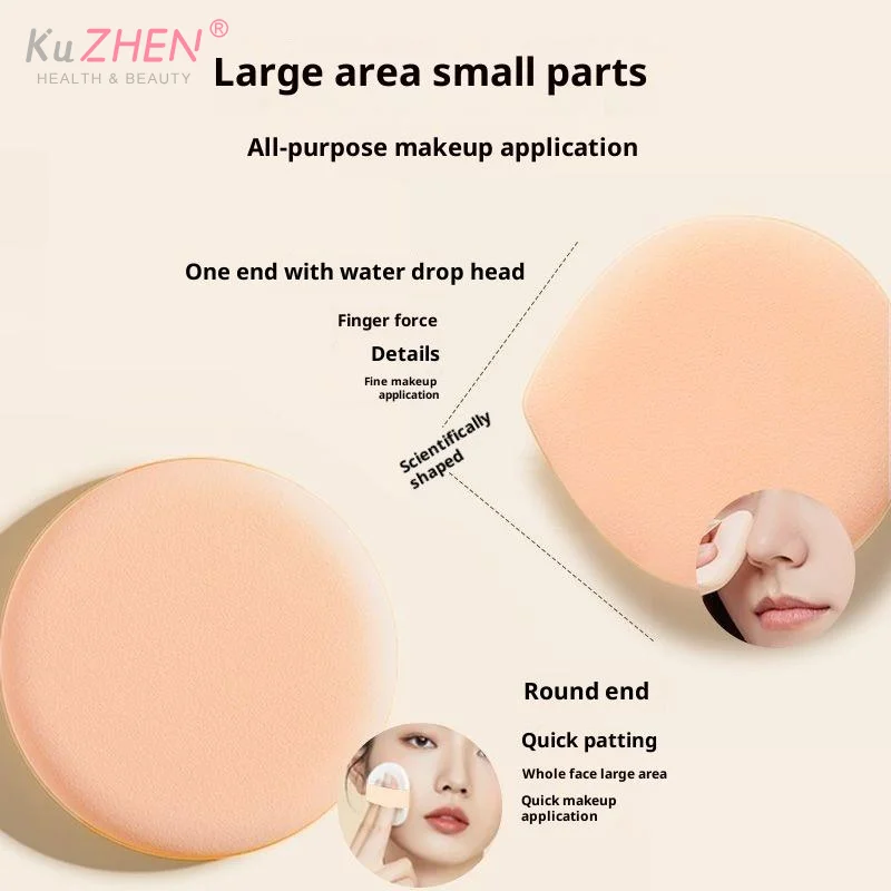Colorful Teardrop Shape Makeup Foundation Sponge For Foundation Powder Puffs Not Eat Powder Makeup Puff Makeup Tools Accessories