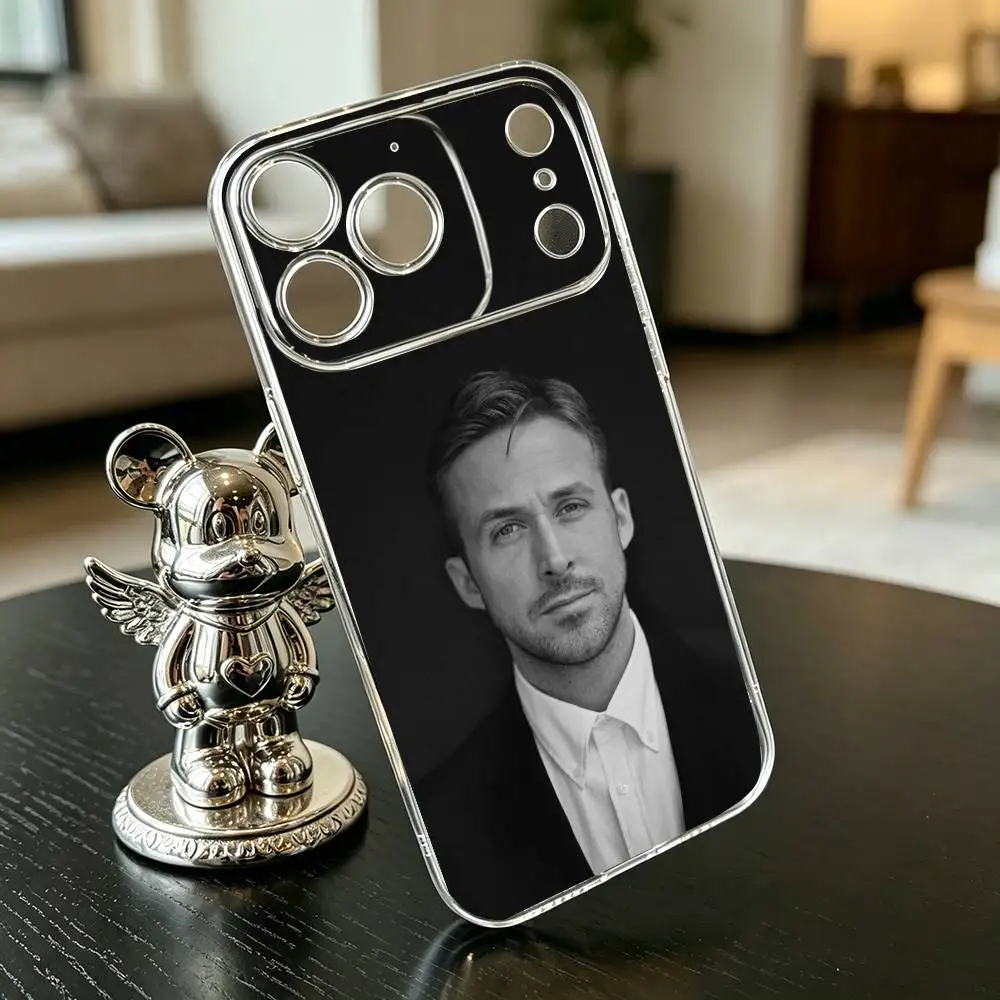 Funny Ryan Gosling Rapper-r Phone Case For iPhone 17 16 15 14 13 12 11 Mini Pro Max Plus Transparent Cover
