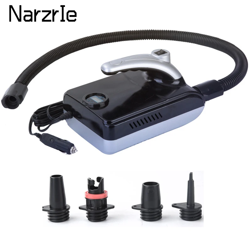 SUP Electric Boat Air Pump 20PSI Surfboard Paddle Compressor High Pressure Car Tire Tyre Inflator Surfing Board Mattress