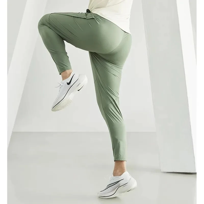 Sportedly-Pantalon de survêtement de jogging pour homme, séchage rapide, mince, élastique, gym, fitness, entraînement, sport