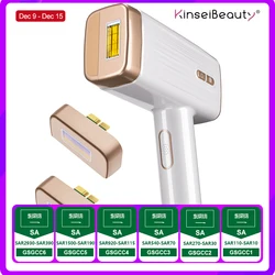 Ice cool IPL Home epilatore Laser dispositivo di depilazione per Boday Bikini depilazione facciale Acne liquidazione ringiovanimento della pelle Laser