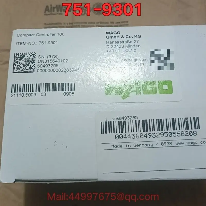 

Совершенно новый контроллер 751-9301PLC договорная цена