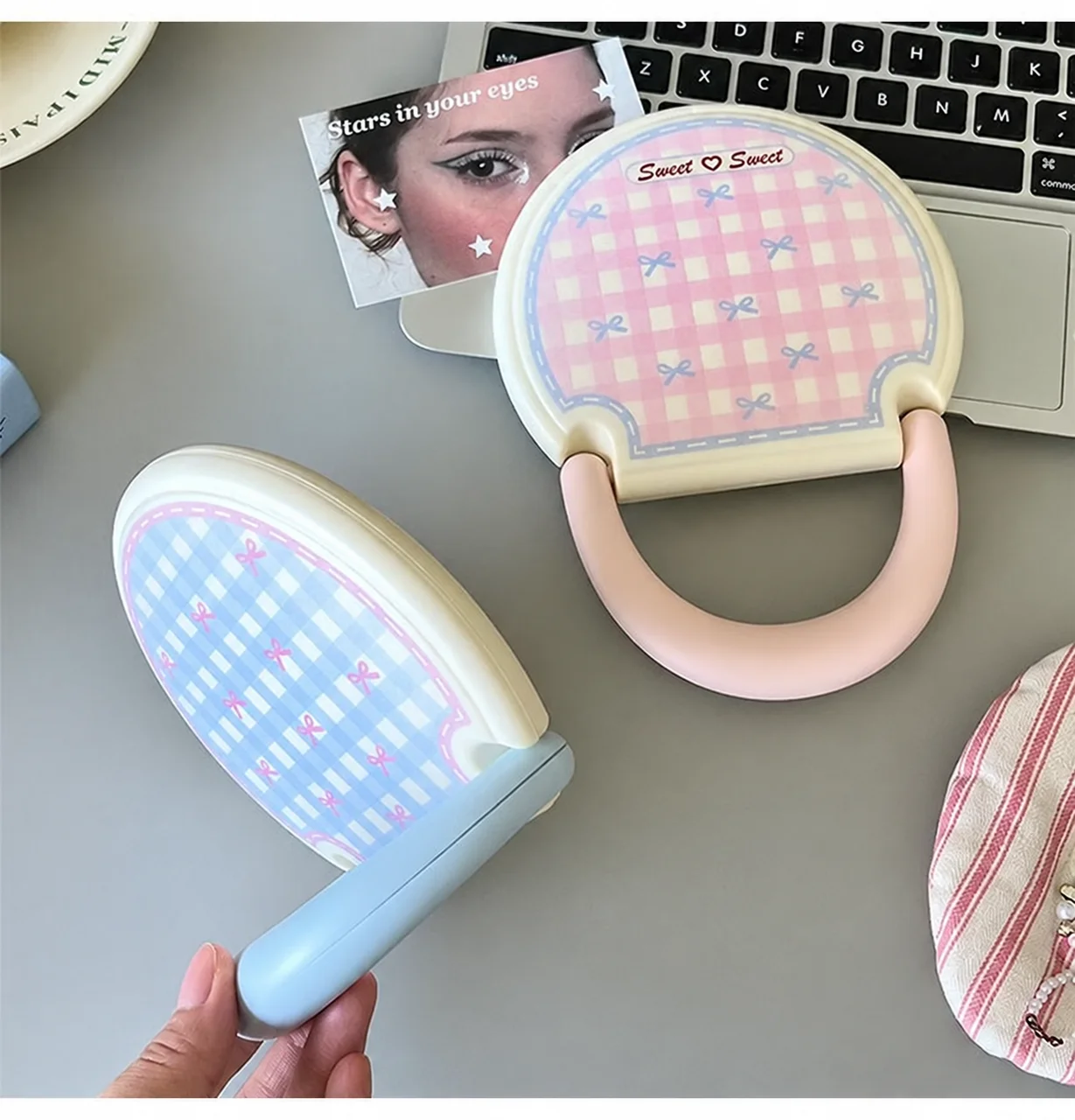 Tabletop Makeup Mirror Clear Wall Mount Makeup Mirror Makeup Mirror High Definition For Student Dorm Bathroom Daily Grooming