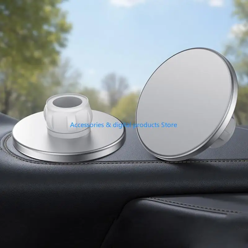 77JD Phone Car Mount, 17mm Ball Head Universal Phone Car Holder for Phone 12/13/14/15 Dashboard Windshield
