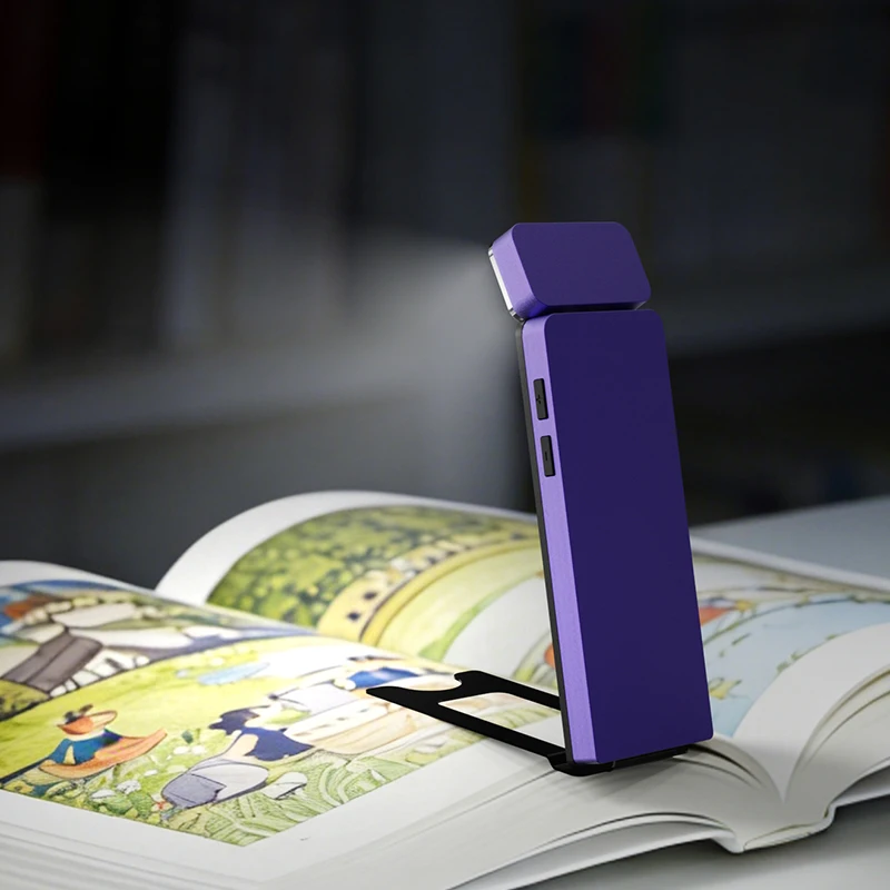 Usb Rechargeable Clip On LED Reading Light Portable Mini Reading Book Light Kids Read Light Bedroom Reading Night Ligh Book Lamp image 3