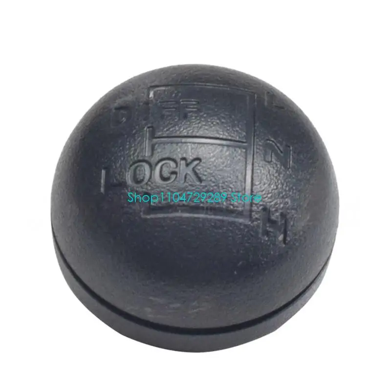 D8KE Manual Transmission Gear Knob, Black Rounded Grip and 5 Speed Top for R380 LT77 1983-2016 Worn Part Updates Daily FTC3852