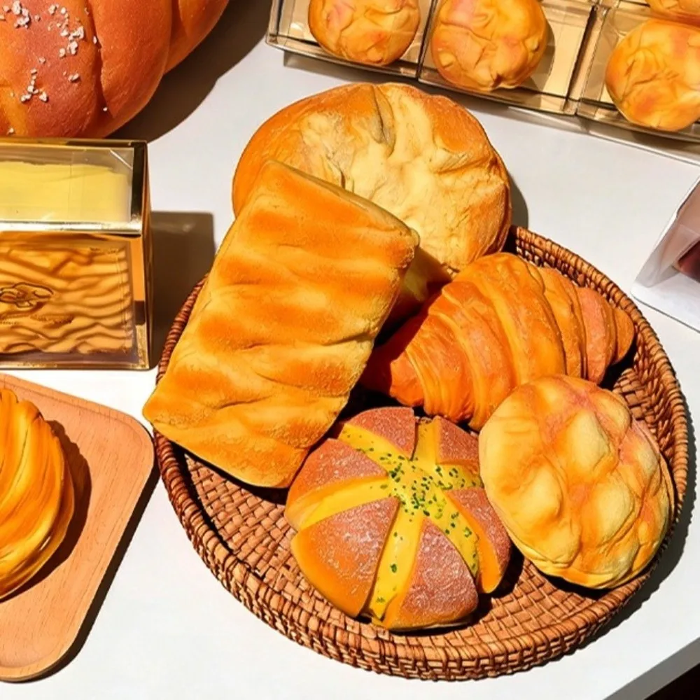 New Slow Rebound Squishy Pinch Toy Simulated Bread Soft And Wet Slow Rising Squishy Toy BPA-Free Squeeze Model Children Gifts