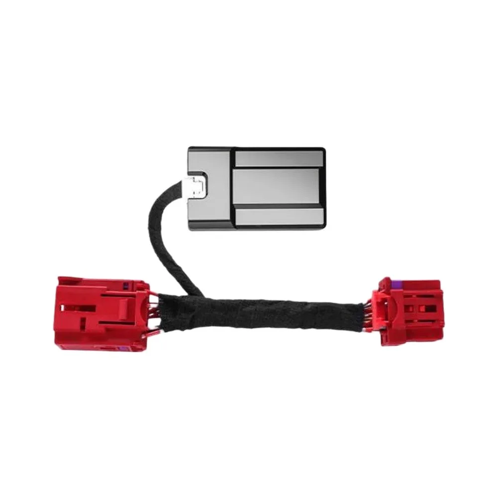 Start Stop For Eliminator for Porsche For Macan 2022 through 2026 Direct Fit Red Black Plastic Auto System Module