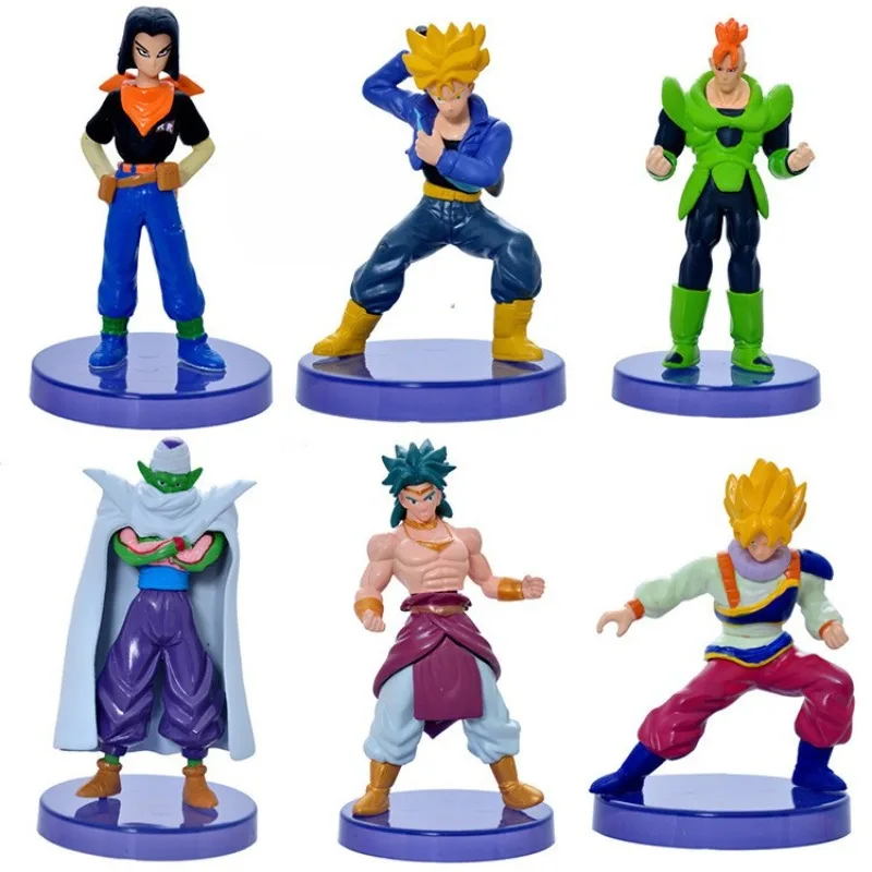 

Dragon Ball Piccolo Trunks Son Goku Majin Buu Chiaotzu Anime Figures Japanese Anime Different Style Models Model Decoration