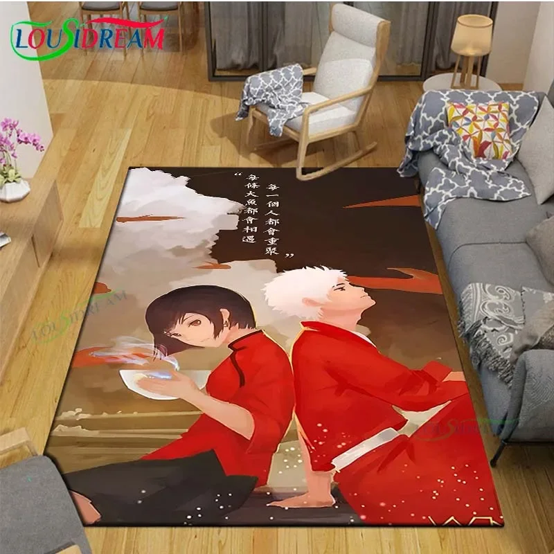 China Cartoon Film Big-Fish-Begonia Koi Carpet Living Room Bedside Mat Fashion Floor Mat Area Rug Door Mat  Bedroom Decoration