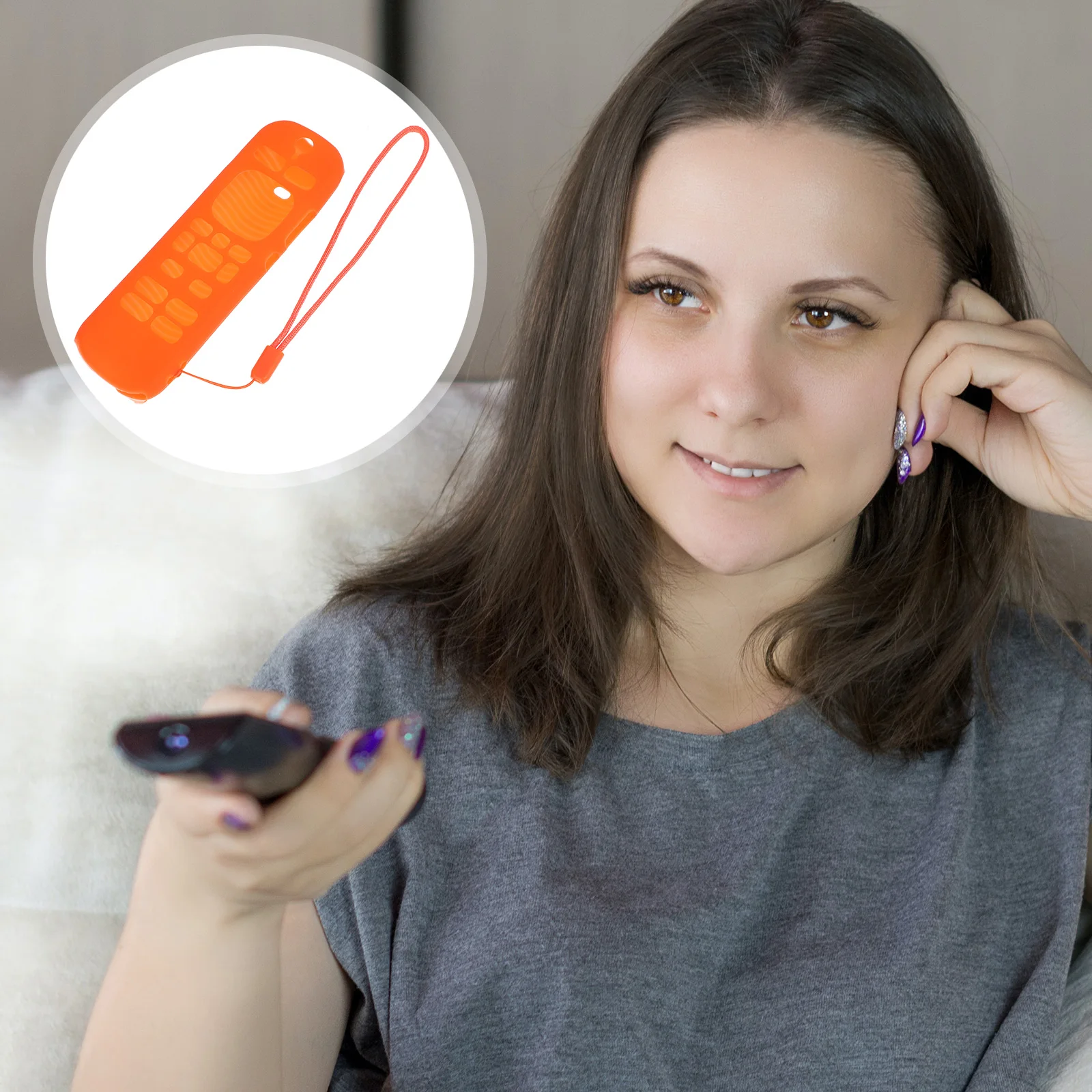 

Silicone Remote Cover Shockproof Protective Shell For Voice Remote Pro Scratch Resistant Stretchable Durable Case Cover