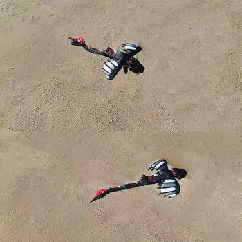 9公里13米龍形風箏線洗衣吊墜軟充氣表演風箏,適用於風箏節,防撕裂尼龍材質,帶收納袋(接受批發) 10 最佳銷售 龍風箏 - №5