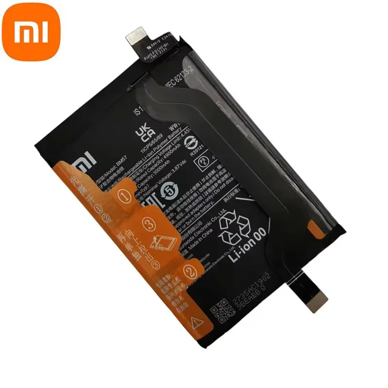 Xiao mi BM57 High Quality Original Battery For Xiaomi Poco X3 GT 5000mAh Mobile Phone Batteries Bateria + Tools +Tracking Number