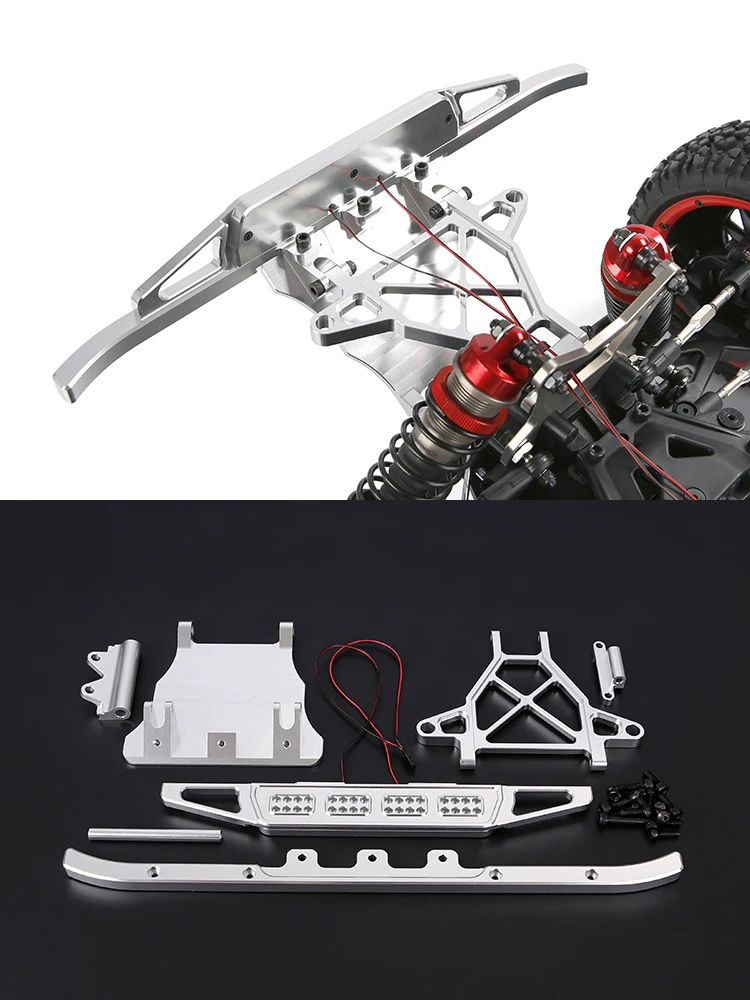 Aluminum Front Bumper kit   for 1/5  losi 5ive T ROVAN LT,KM X2 parts