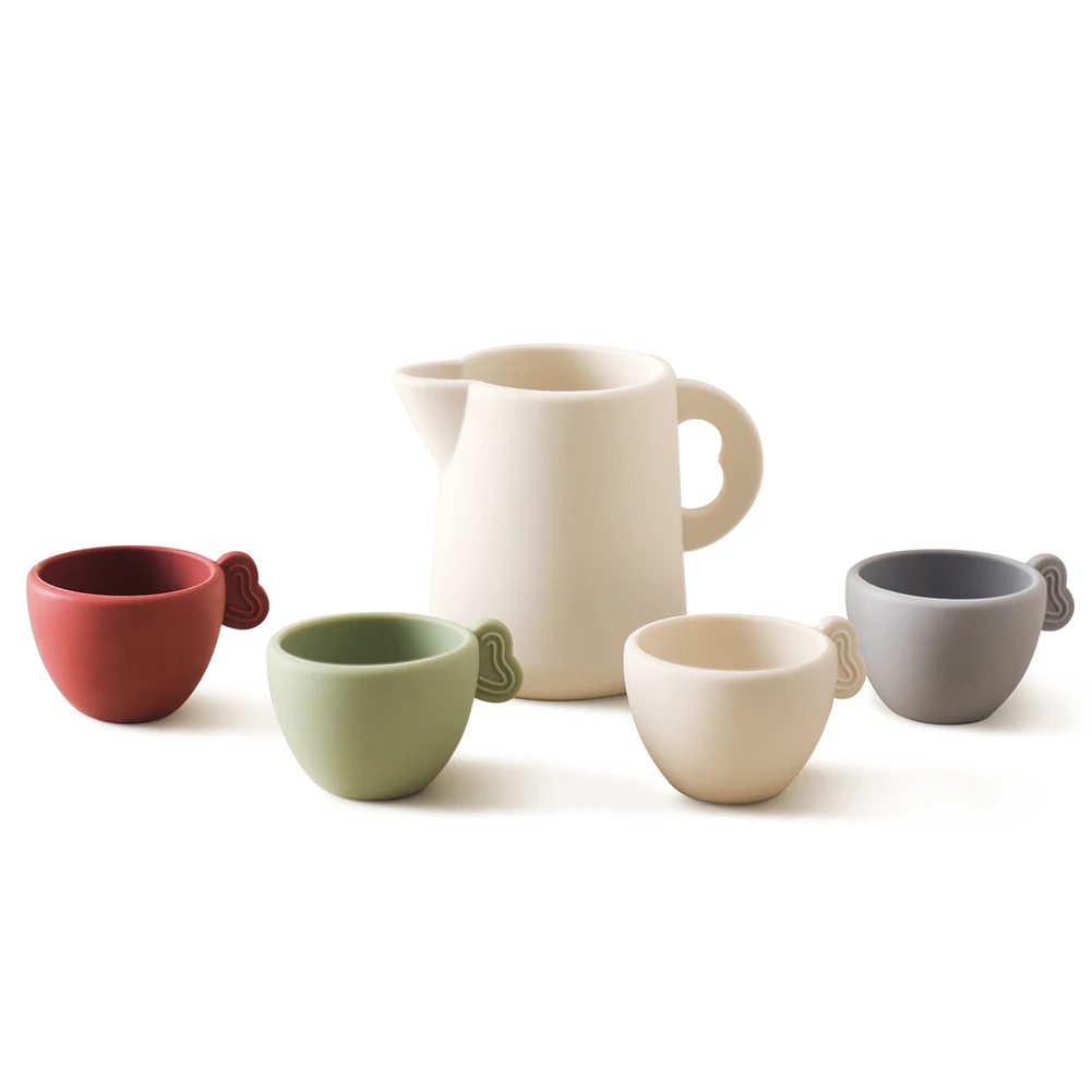 9 ชิ้น/10 ชิ้นเจ้าหญิง Tea Time Party อาหารของเล่นบทบาทเล่นไม้ชุดน้ําชาชุดน้ําชายามบ่ายสําหรับ 3 4 5 ปีหญิงและชาย