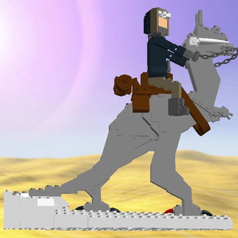 365 قطعة MOC هان سولو TaunTaun Modded 1 Hrodas نموذج بناء هدية الكريسماس كتل العمارة اللعب فكرة الطوب الاطفال عيد ميلاد