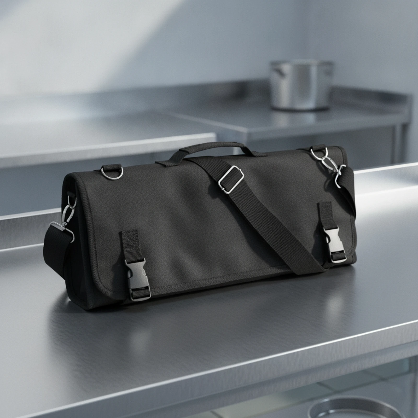 Blade Bag with Shoulder Strap Travel-Friendly Chef Blade Bag Adjustable Lightweight for Chefs, Catering, Outdoor Cooking