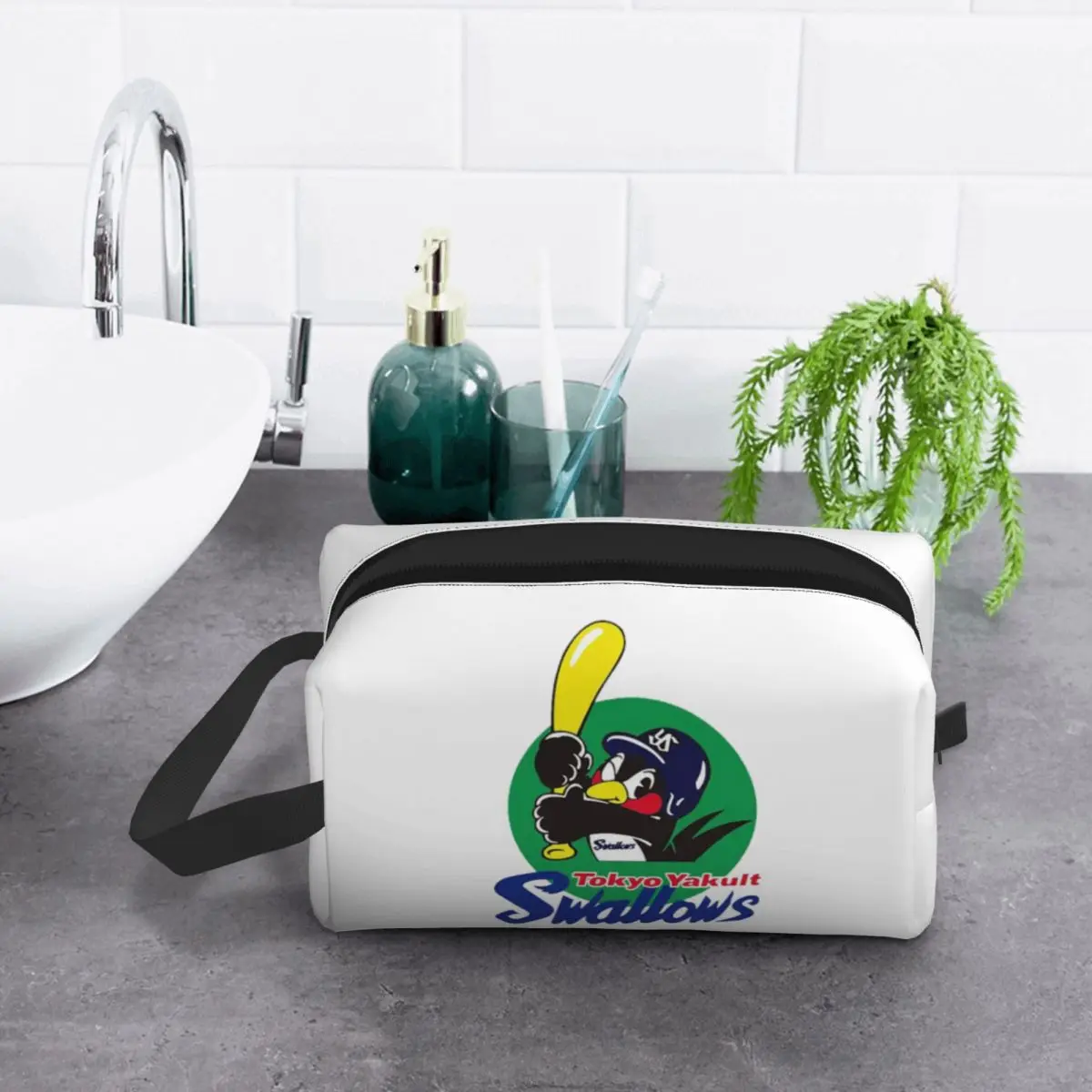 

Косметичка Tokyo Yakult Swallows, органайзер для хранения косметики, косметичка для женщин, дорожная косметичка, пенал для путешествий