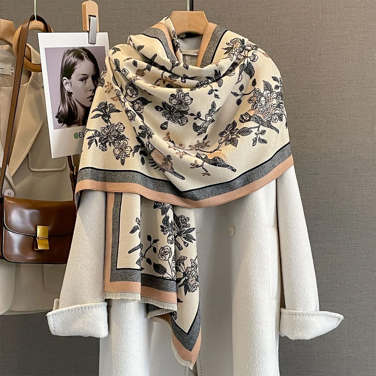 

Новые женские и мужские толстые теплые шарфы на осень-зиму, кашемировый шарф, женский люксовый бренд, шаль, буфанда, пончо, Echarpe, пашмина