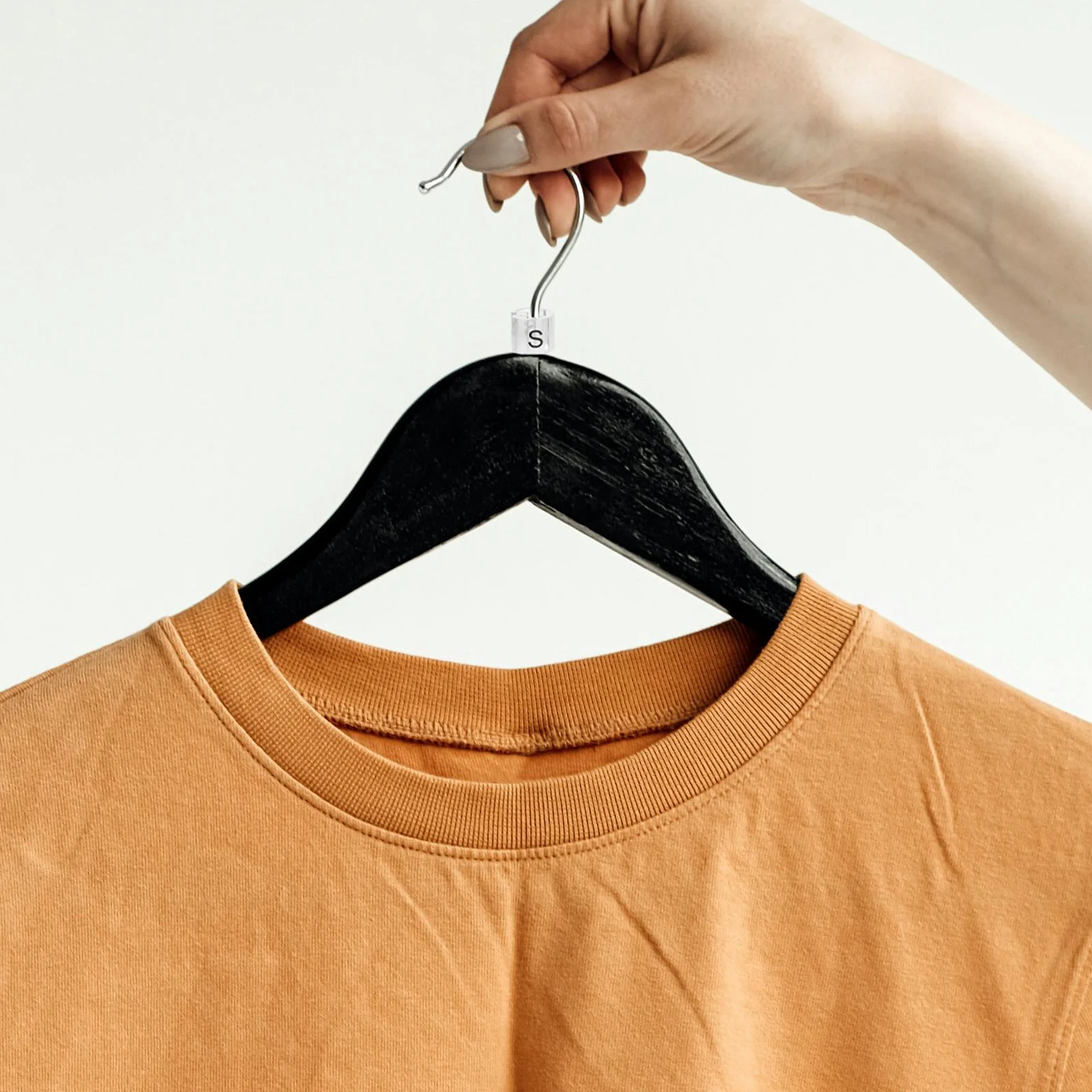 

160Pcs Hanger Size Markers Plastic Clips Closet Organizer Xs-4xl Clothes Hanger Tags Wardrobe Divider Labels Size Tags