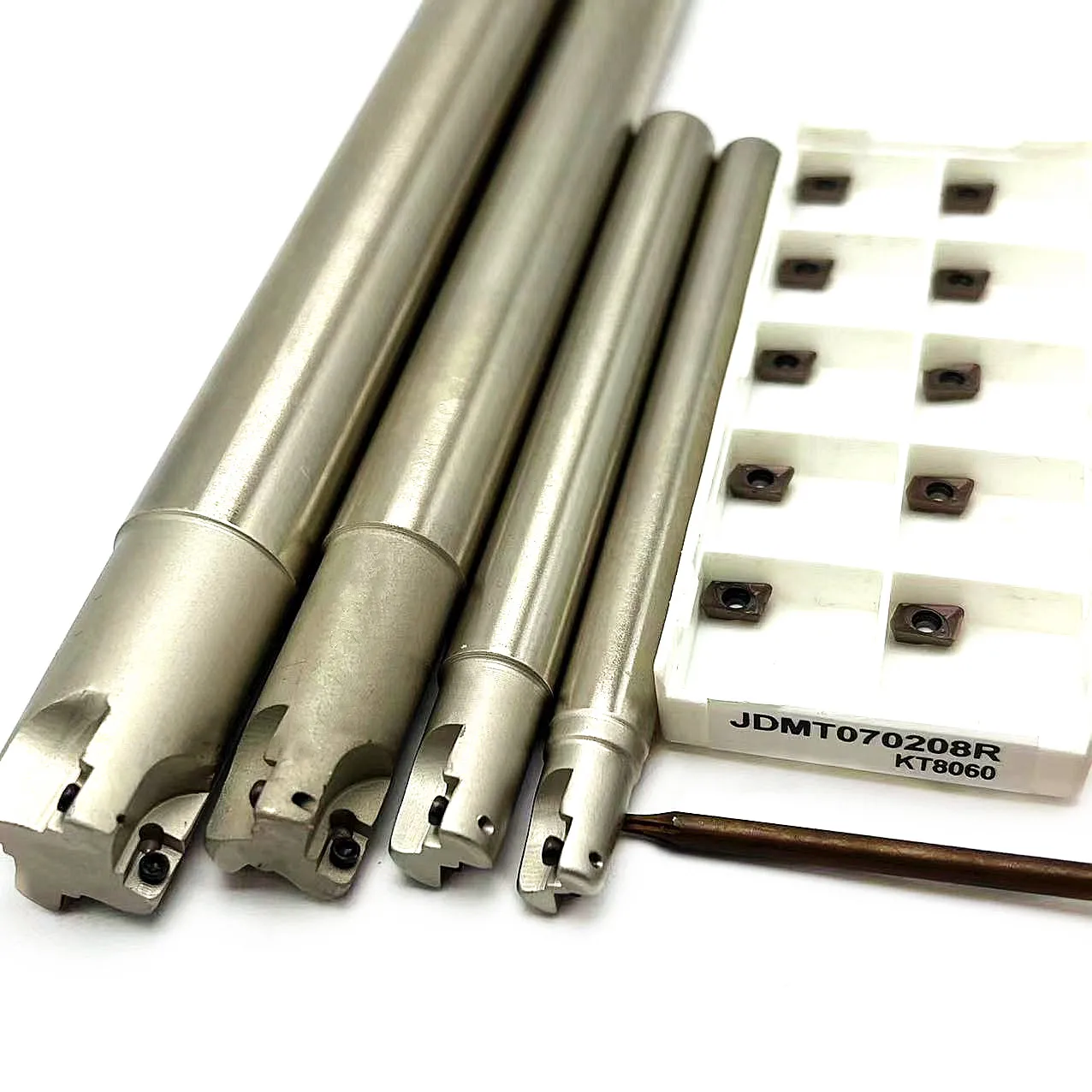 ESE ASM JDMT07 Series JDMT070204 JDMT070208 End Mills Holder and Efficient Finishing Milling Cutter CNC Fast Feed Milling Cutter