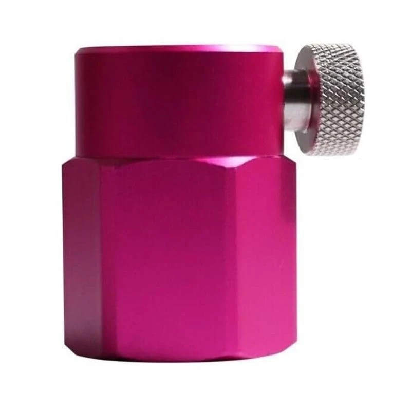 D0AB Quick CO2 Refill Adapter Homemade Beer Barrels Regulator Leakproof CO2 Sodas Water Adapter Converter Enduring