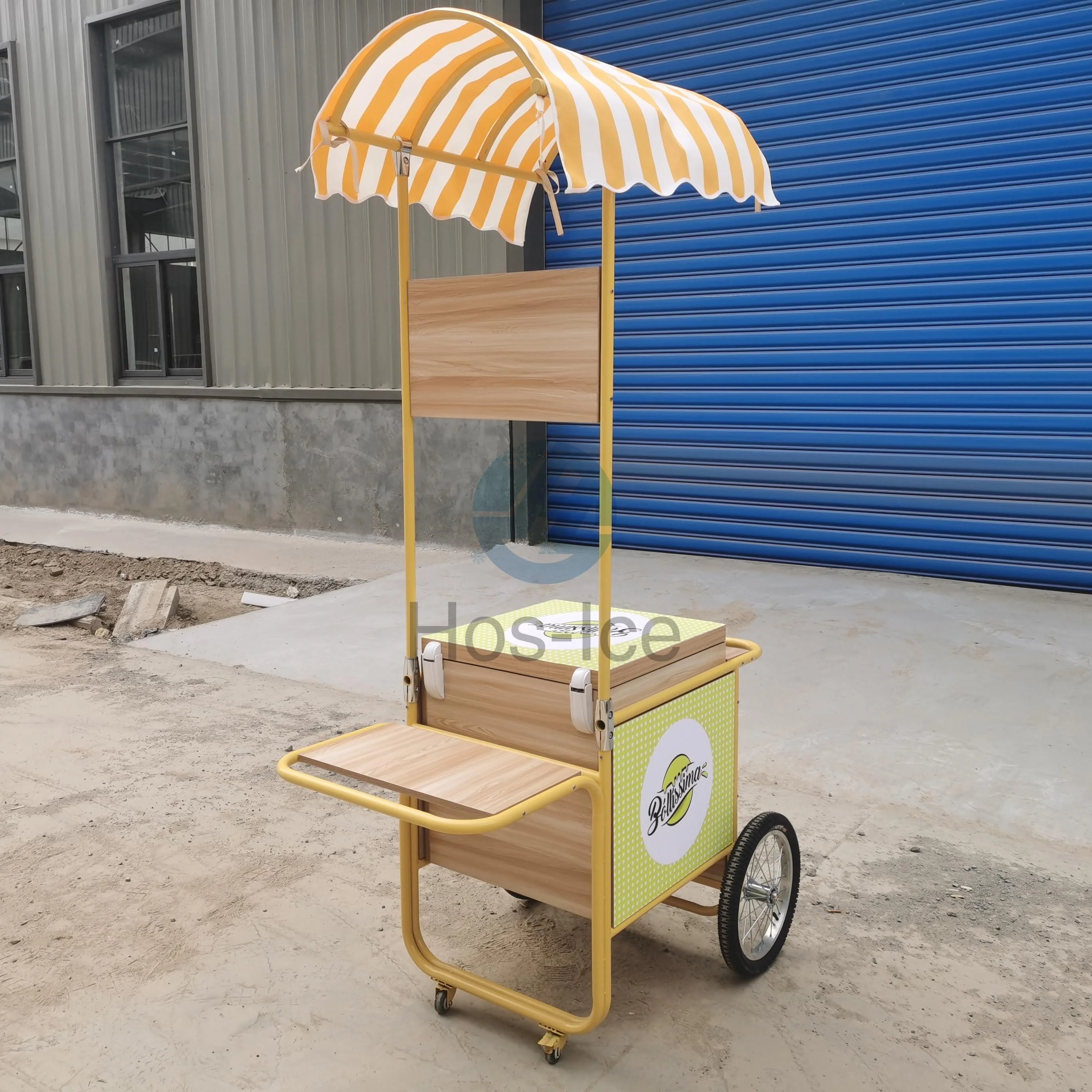 

Ice Cream Mobile Food Truck Freezer Capacity Display Cabinet