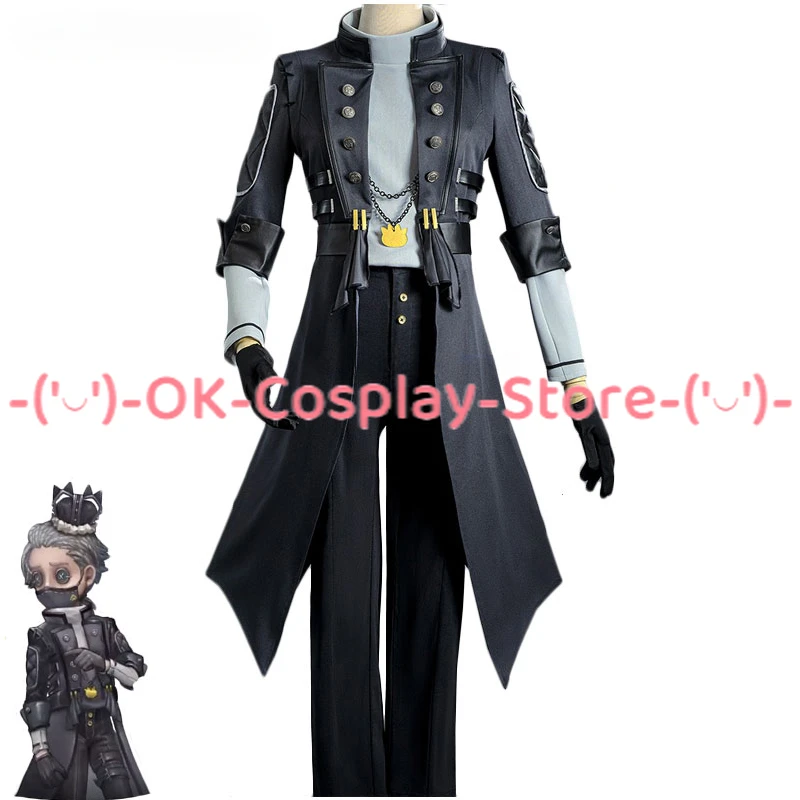 

Aesop Carl Cosplay Costume Game Identity V Embalmer Cosplay Suit Party Clothing Halloween Carnival Uniforms Custom Made