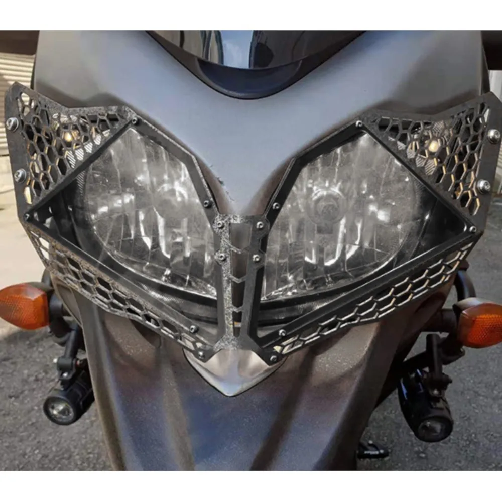 

Headlight Guard Protector Grille Cover For SUZUKI V-STORM 650 DL650 Vstrom 650 XT 2012 2013 2014 2015 2016Motorcycle Accessories