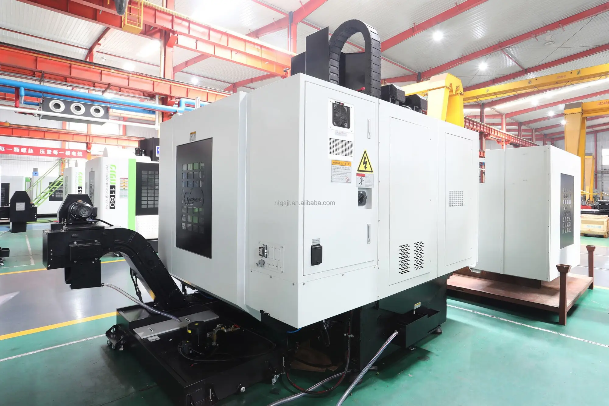 Husillo cónico Vertical CNC Milg Hining Center Use sistema de Control Fanuc, CMV1160, alto rendimiento, 3 ejes, BT40