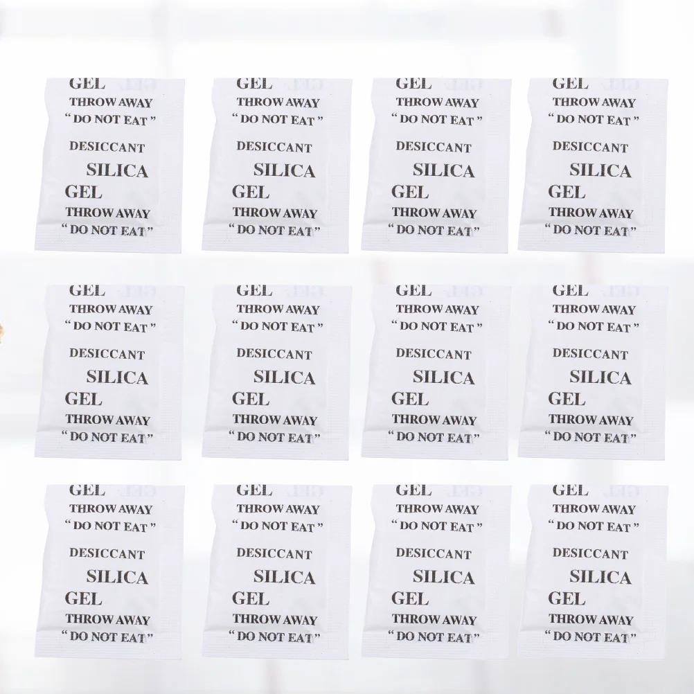 

1 Set/600 Pcs Dry Silica Gel Pouches Moisture Absorber Silica Gel Packs Silica Gel in Fabric Sachets for Home Cloth Shoe - Total