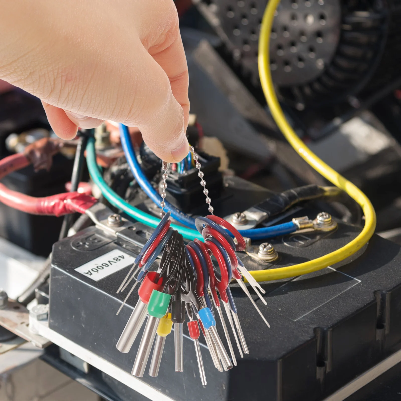 

1Set Pin Removal Tool Terminal Ejector Kit Easy Operation Broken Pin Extractor Electrical Connector Repair Automotive Tools