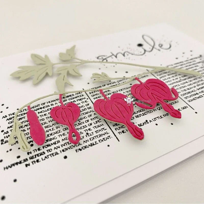 

Mmao metal cutting dies cut die mold Love flower branch Scrapbook paper craft knife mould blade punch stencils dies