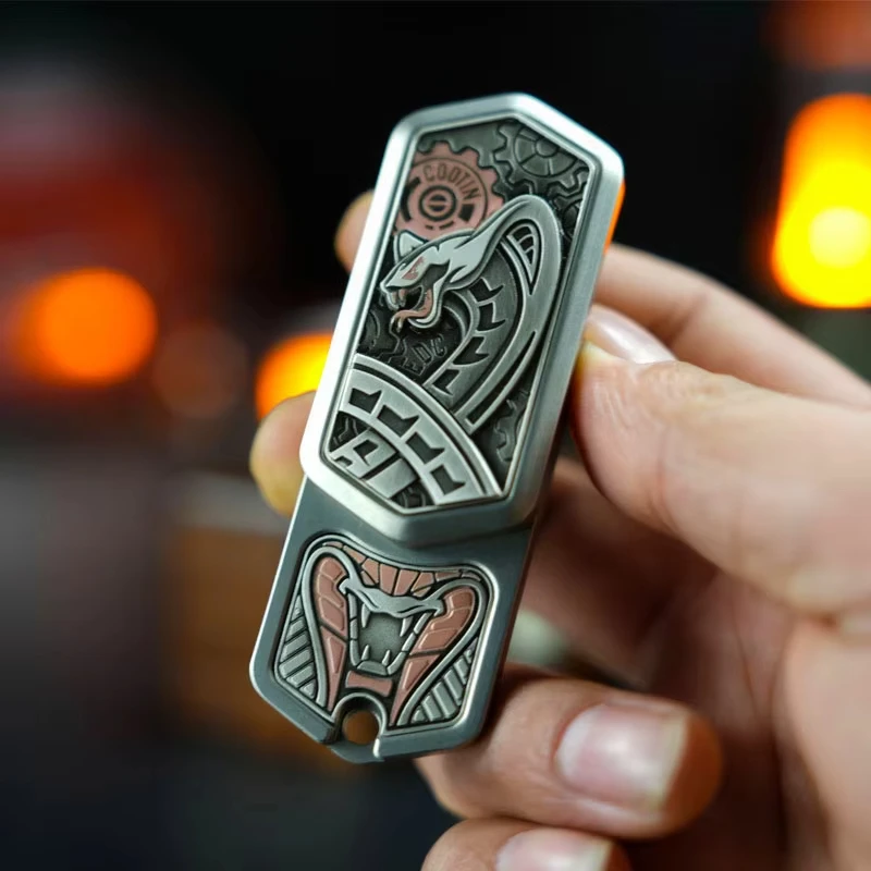 

Винтовка 5-го поколения, механические магнитные EDC, металлические карты с кончиком пальца, декомпрессионная настольная игрушка в подарок