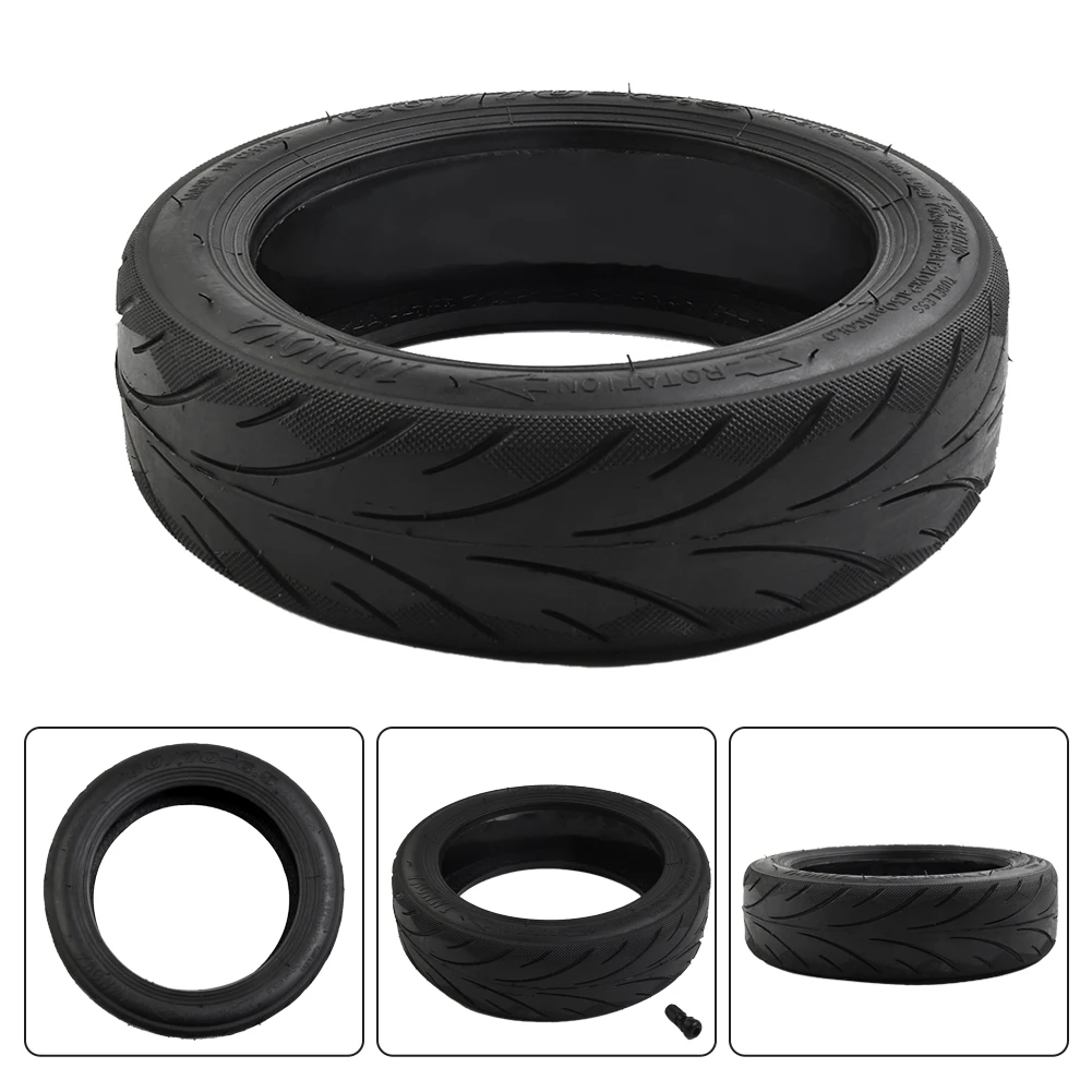 

Scooter Tire Tires G30/G30E Max Not Easy Deform Rubber 10inch 60/70-6.5 Tubeless Wearproof Electric For Ninebot