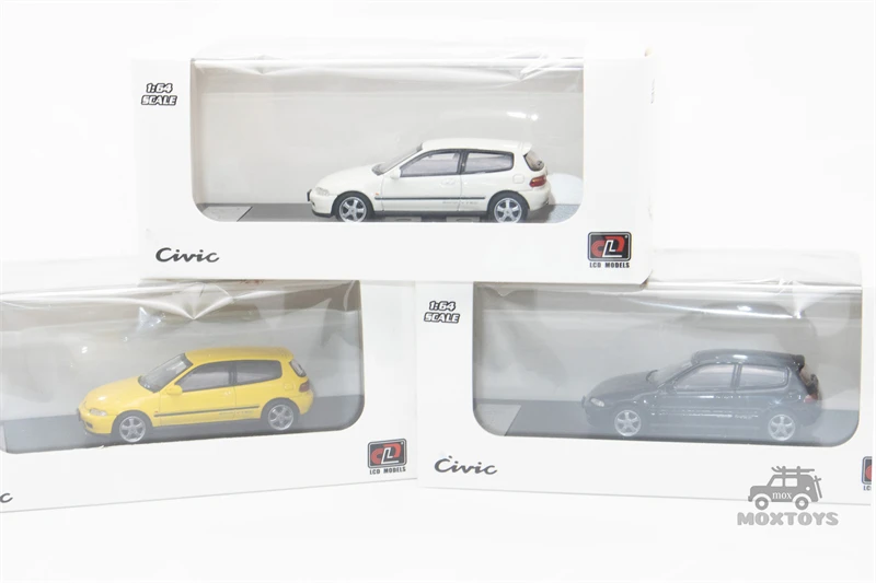 LCD 1:64 Civic Mk5 EG6 Diecast Model Car