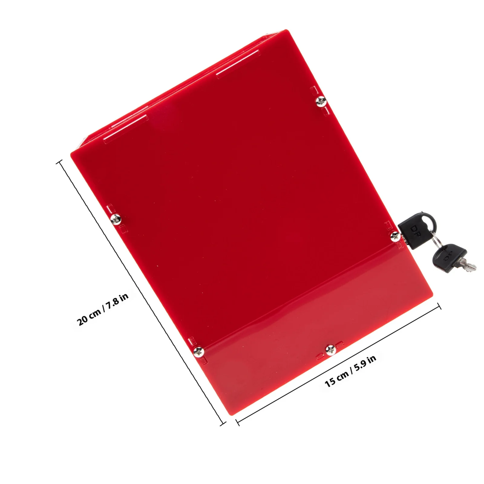 Multi-Function Donation Acrylic Voting Box For Meeting Polling Desktop Collection Decorative Suggestion Box Portable Lightweight