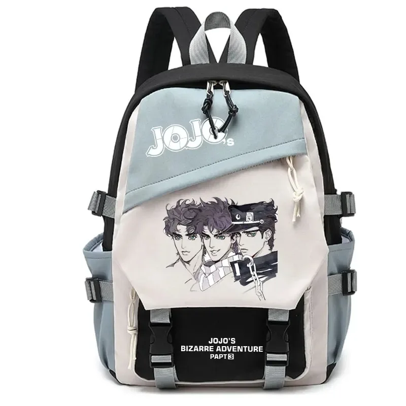 Anime JoJo Bizarre Adventure Cosplay Student School bags High quality nylon Travel Backpack Outdoor Bags Fashion Shoulder Bags