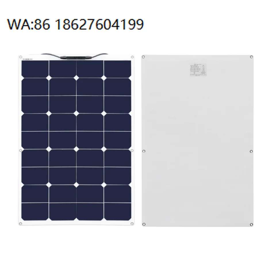 Panel Factory Price Outdoor Flexible Solar Panels 75W Sunpower Semi-Flexible Solar