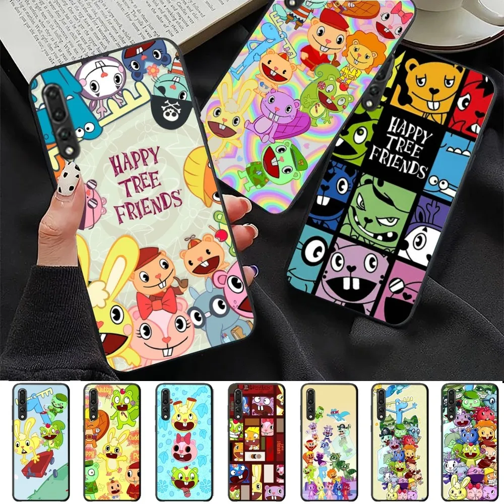 H-Happy T-Tree Friends Phone Case For Huawei P 8 9 10 20 30 40 50 Pro Lite Psmart Honor 10 lite 70 Mate 20lite