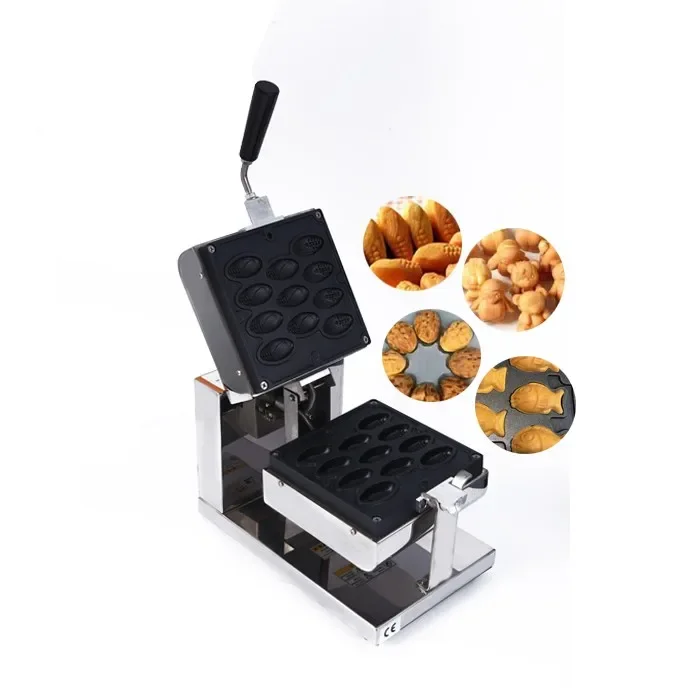 Small Business Snack Korean Fish Automatic Sandwich Walnut Cakes Manju Cake Machine Delimanjoo Cake Machine