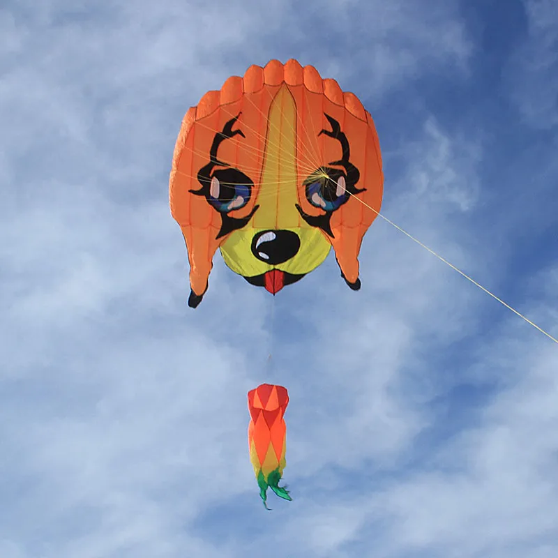 free shipping large dog kite flying professional kite deportes-y-ocio cometas para volar kite drachen parachute flying kites fun