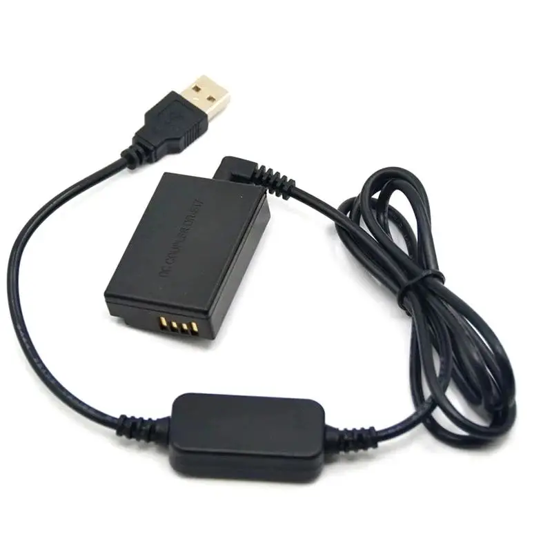 Lp-E17 Lp E17 Dummy Battery Adapter Dr-E17 Dc Coupler 5v Usb Power Cable Fit For Canon Eos M3 M5 M6 Eos-M3 Eos-M5 Eos-M6 Camera
