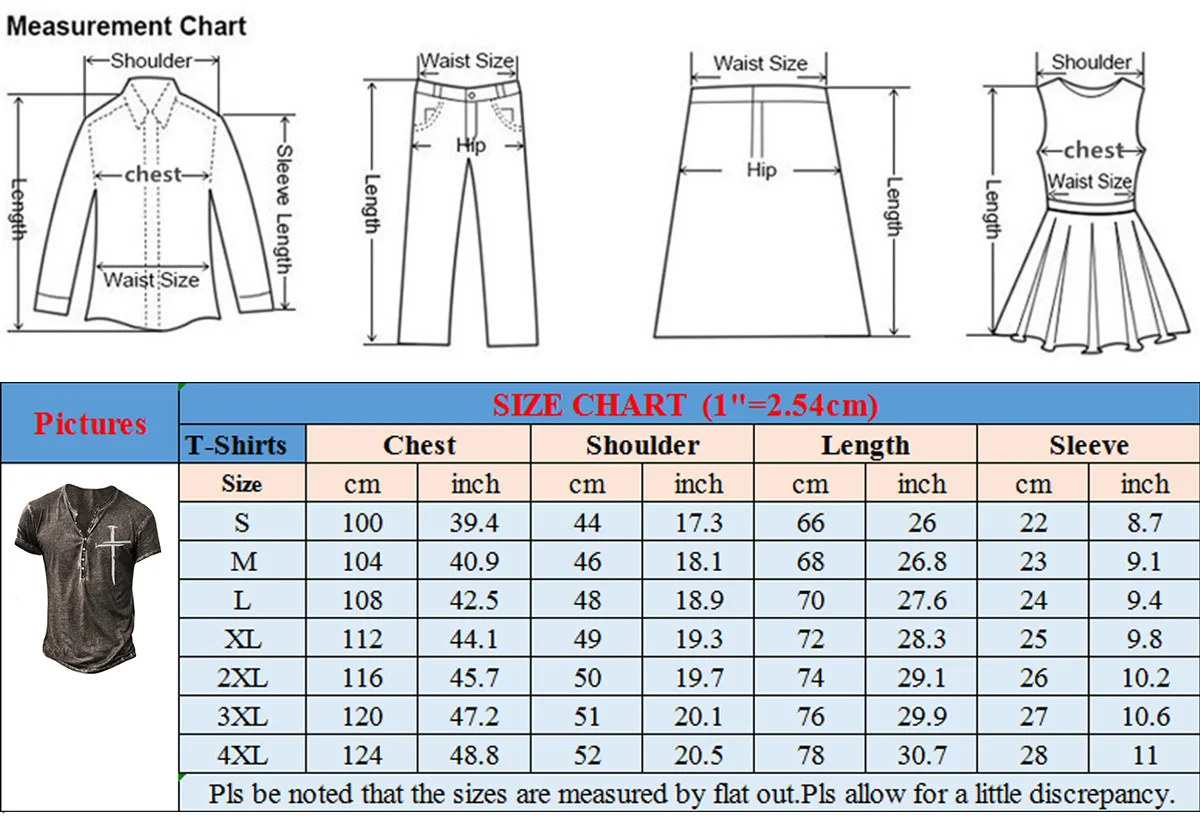 New Bababuy 2022 Men Punk Style Short Sleeve T-shirt Vintage Button V-Neck Loose Tops Fashion Pattern Printed Tee Men Streetwear