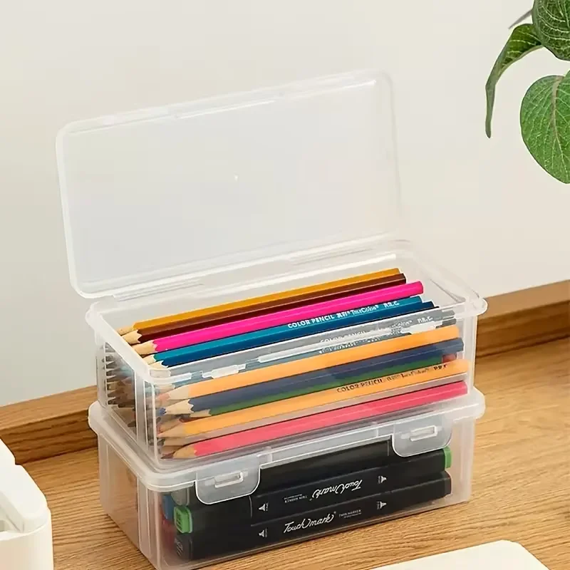 4 large transparent PP storage - Stationery And Office Supply Stores review and price